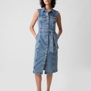 Denim Midi Dress